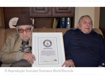 Conheça os irmãos mais velhos do mundo, são portugueses